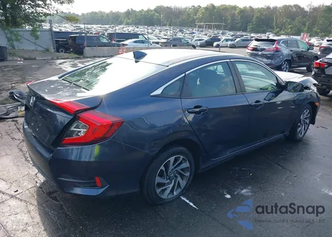 2017 Honda Civic Ex из США, поврежденный, VIN 19XFC2F72HE201838